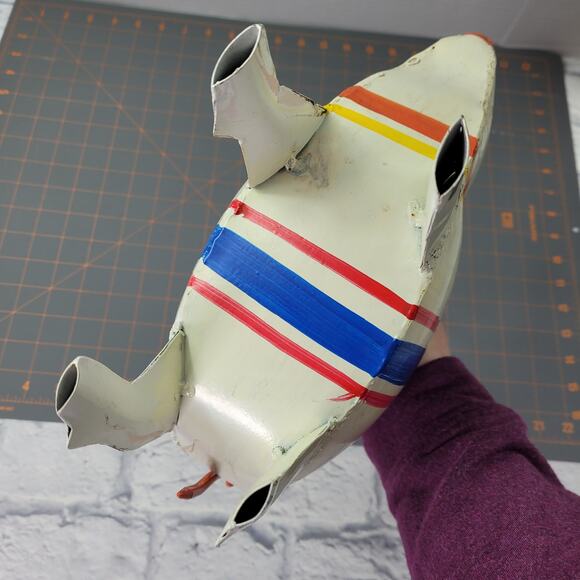 Scooter the Pig Metal Novelty Watering Can Garden Decor - Picture 10 of 11